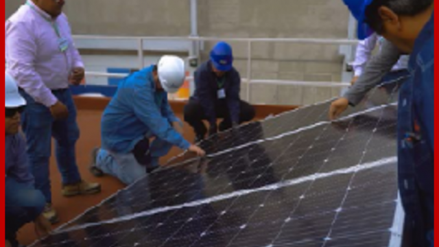 Capacitación para la instalación de paneles solares